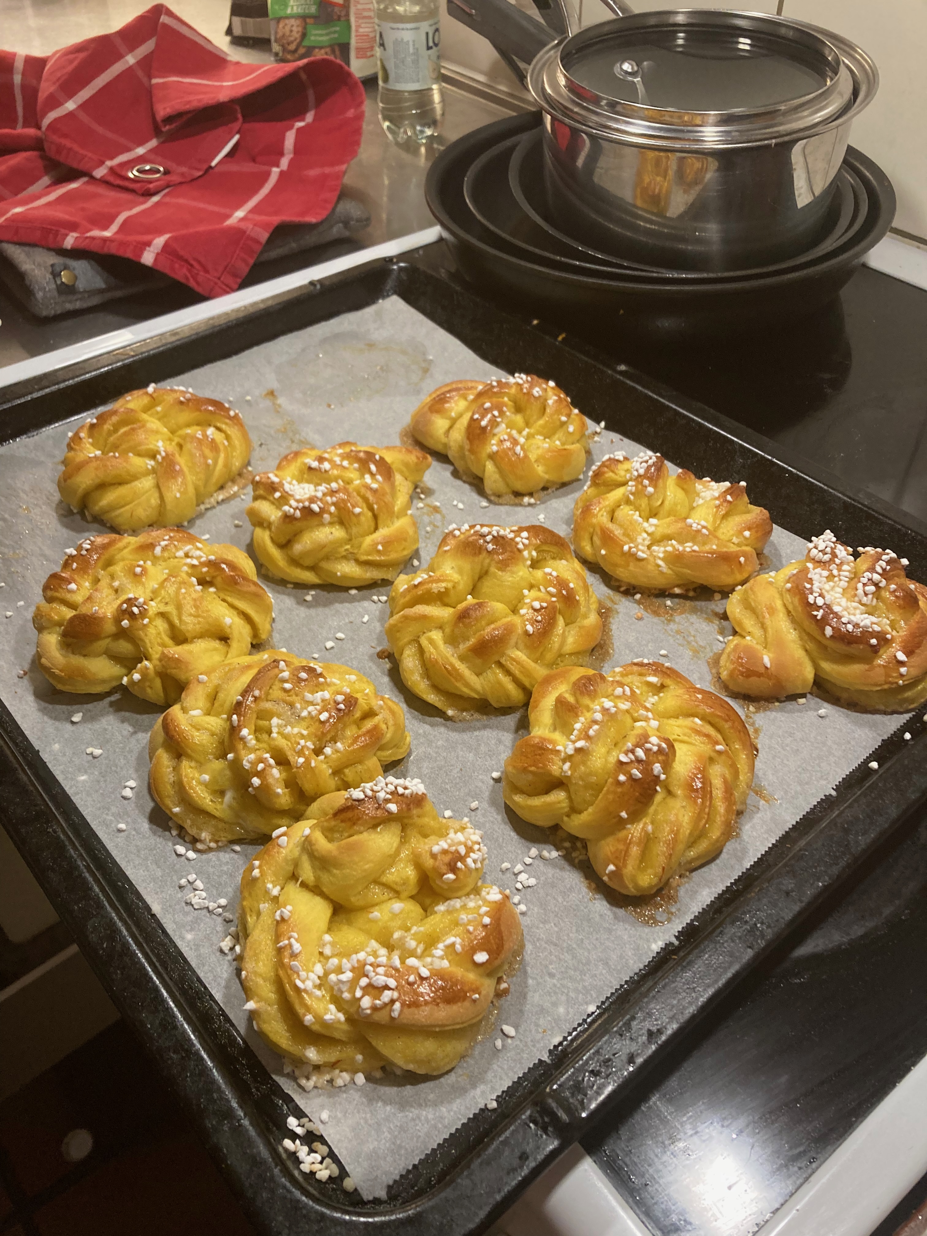 Glutenfria saffransbullar