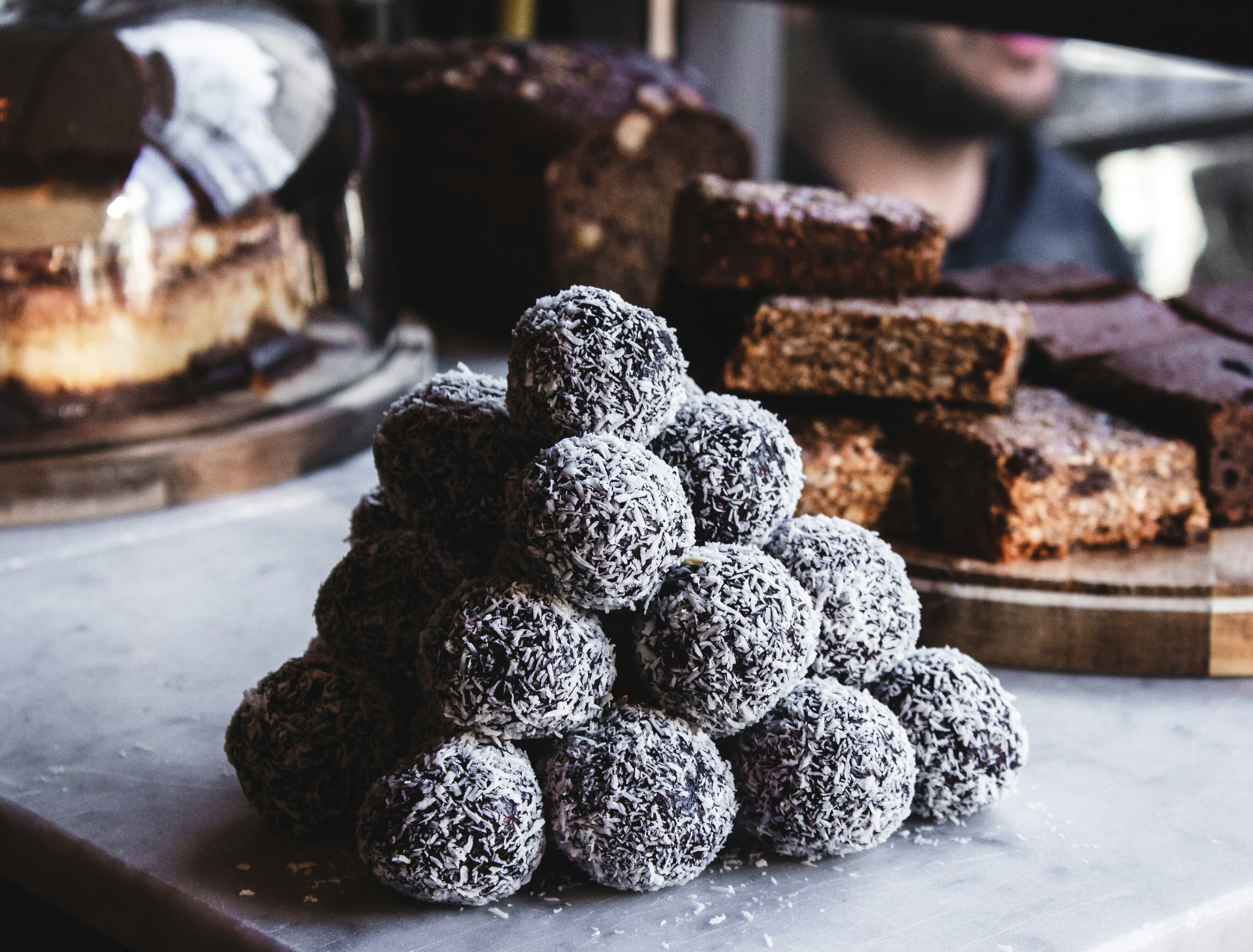 Glutenfria chokladbollar